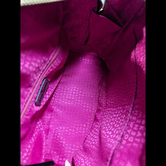 Kate Spade Wellesley Alessa Patent Black Cream Satchel Purse - Picture 8 of 8